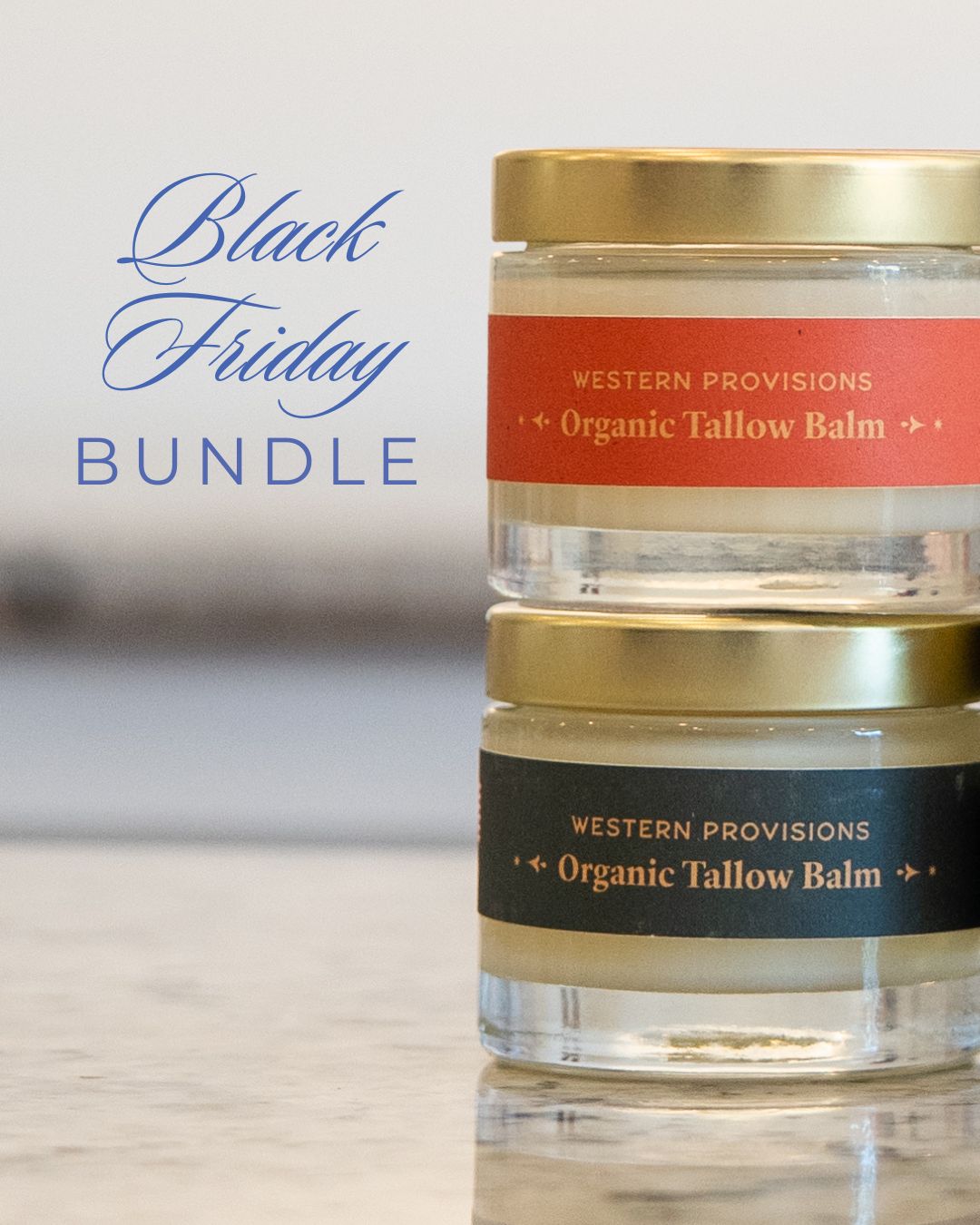 Black Friday Bundle - Sandalwood + Lavender Tallow Balm