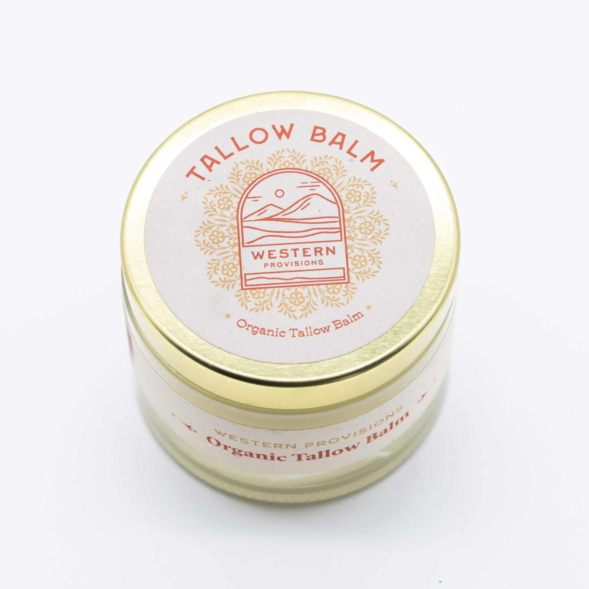 western provisions lavender tallow balm cap closed